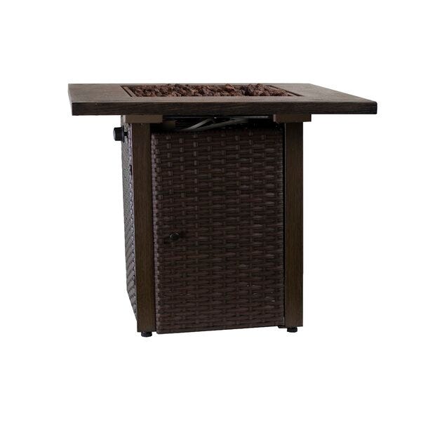 Aluminum Propane Fire Pit Table