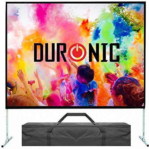 Fast Fold Portable 100" Projector Screen