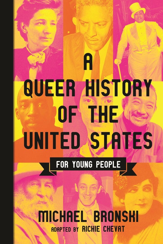 'A Queer History of the United States for Young People' by Michael Bronski