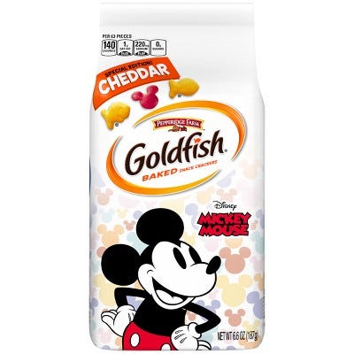Mickey Mouse Goldfish Crackers