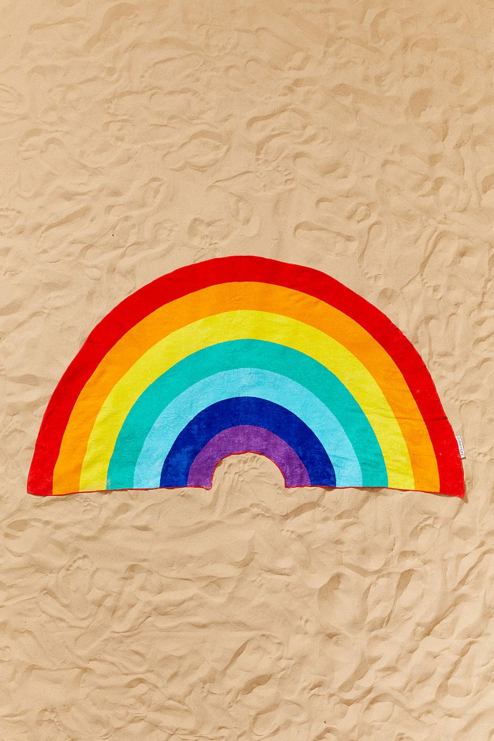 Sunnylife Rainbow Shaped Beach Towel
