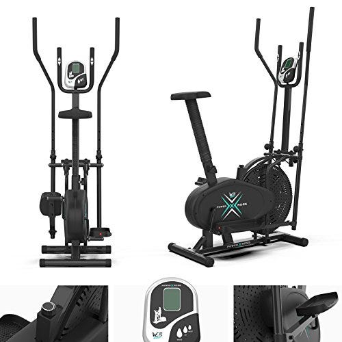 We R Sports Deluxe 2-IN-1 Cross Trainer & Exercise Bike