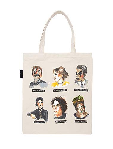 Out of Print Punk Rock Authors Tote Bag