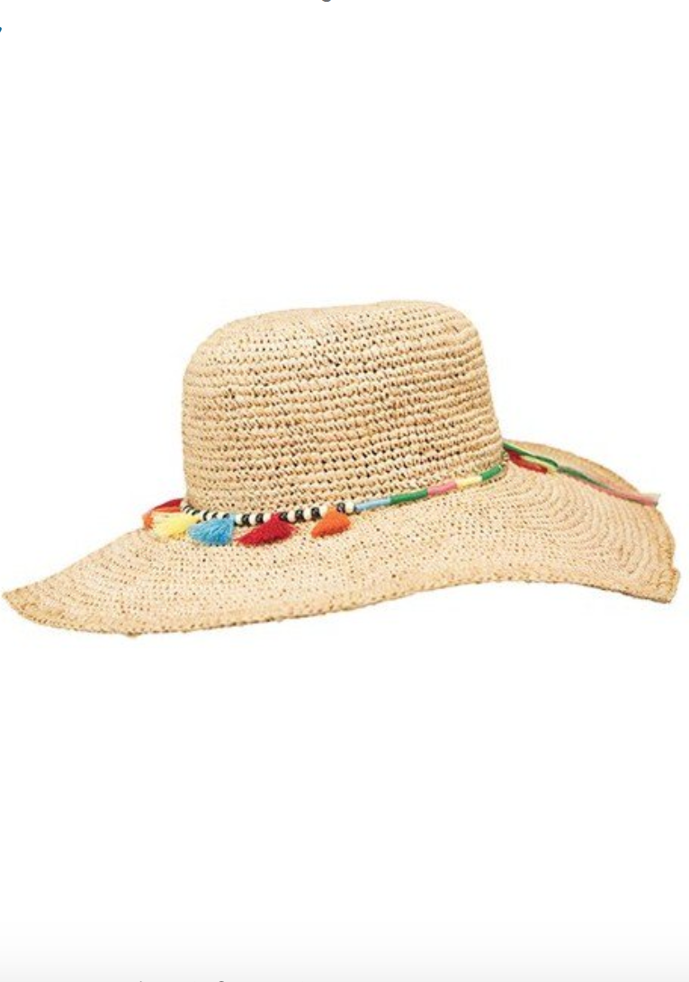 women's crushable straw hats