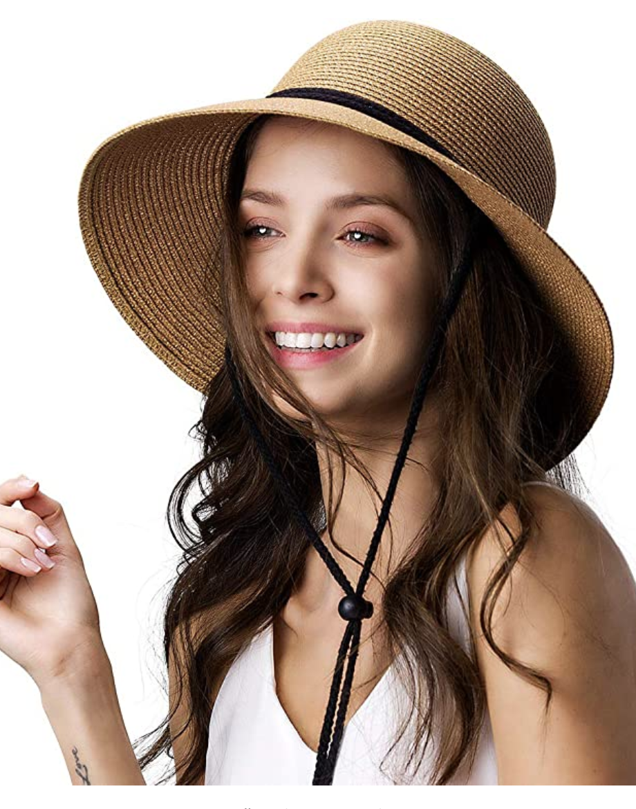 sun hat girl