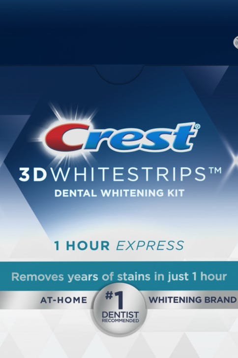 Crest 3D White Whitestrips 1 Hour Express