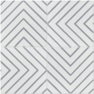 Labyrinth 8 in. x 8 in. Cement Handmade Floor and Wall Tile (Box of 16/ 6.96 sq. ft.) Labyrinth 8 in. x 8 in. Cement Handmade Floor and Wall Tile (Box of 16/ 6.96 sq. ft.)