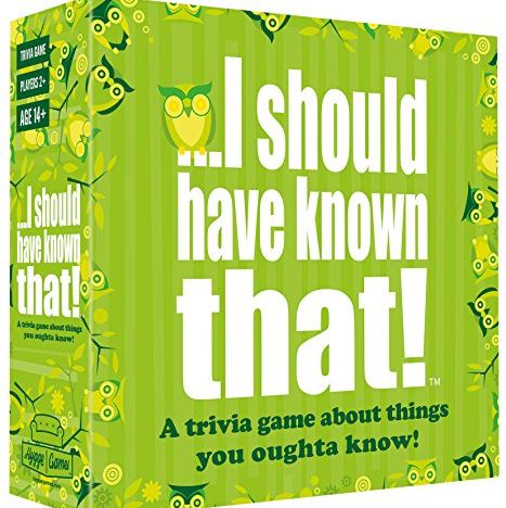 "...I should have known that!" Trivia Game