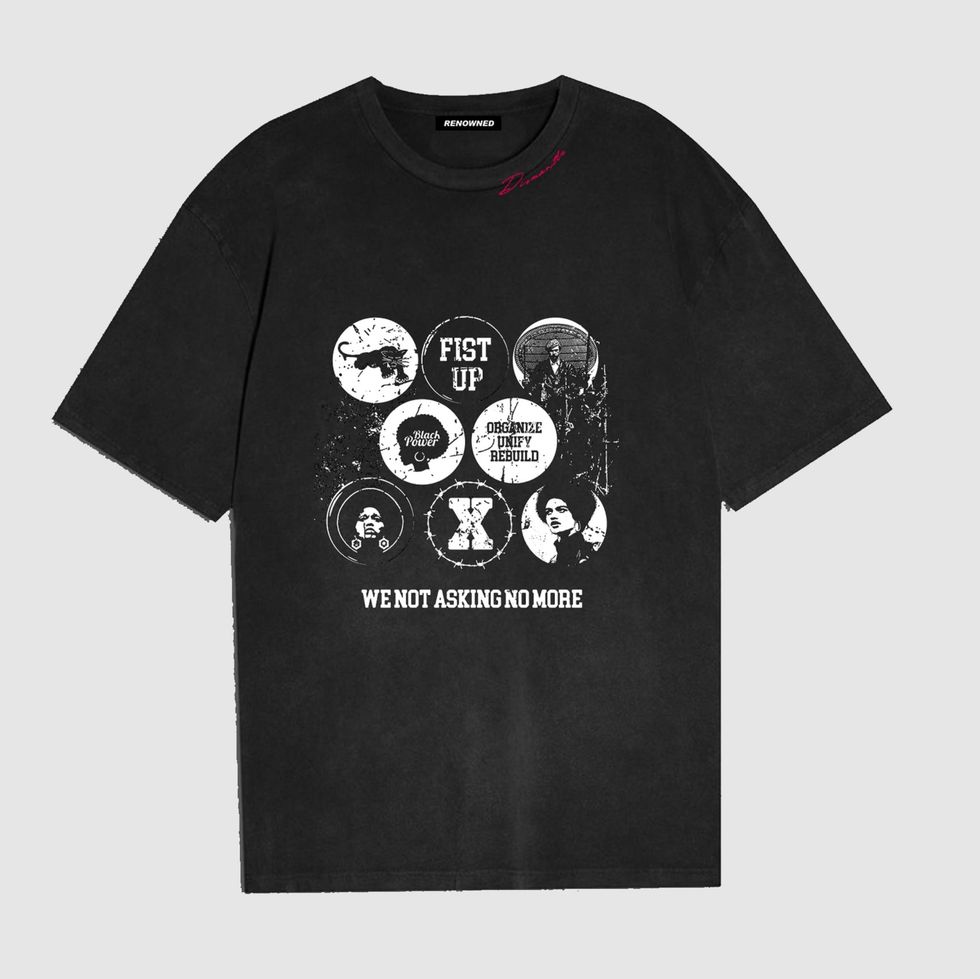 Renowned L.A. Heroes of Blackness Benefit Tee