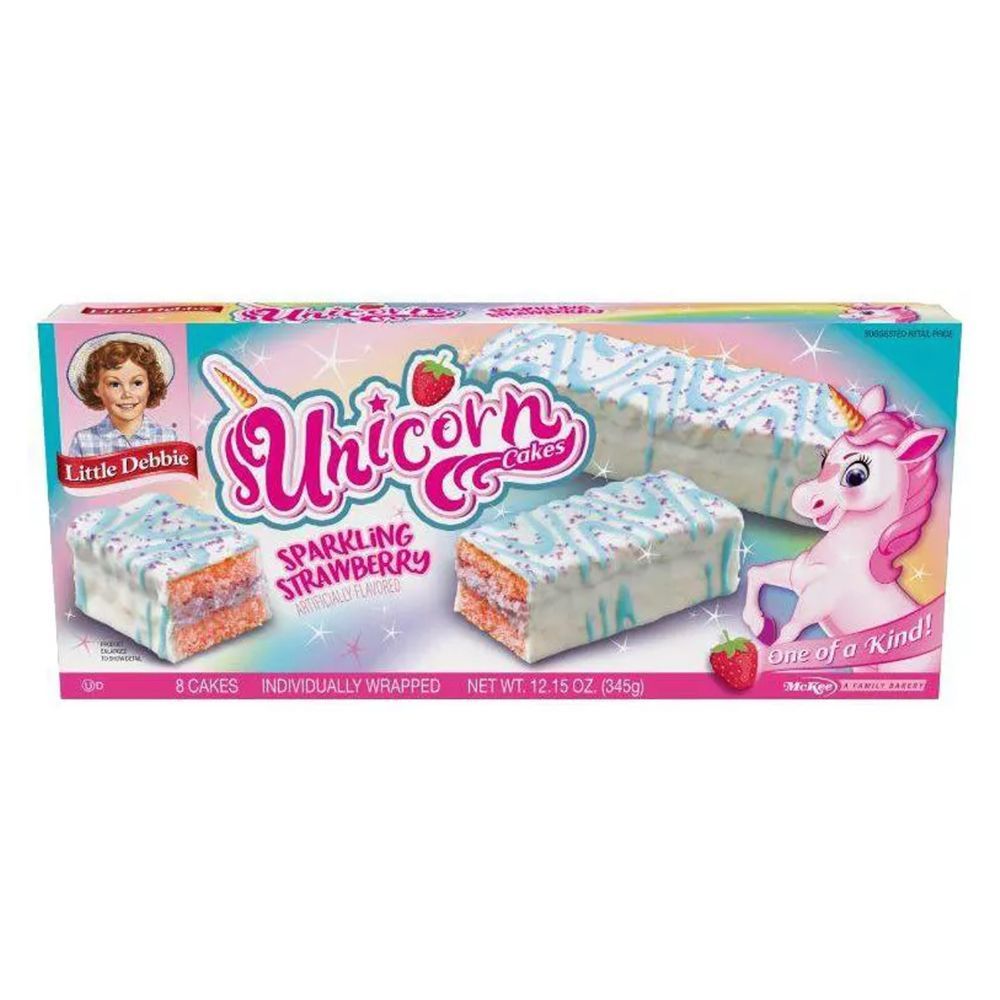 Little Debbie Unicorn Cake Bars