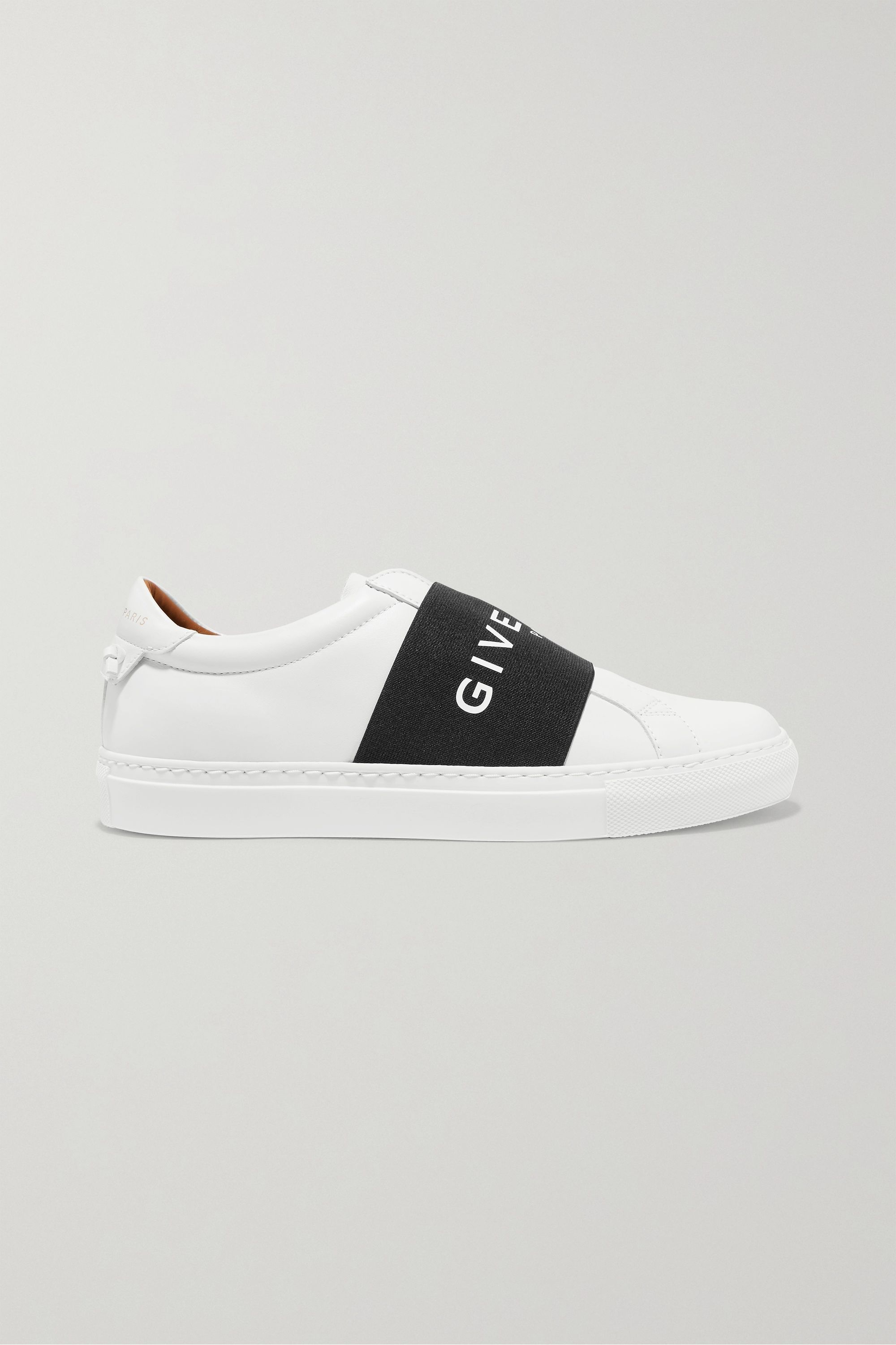 designer black slip on sneakers