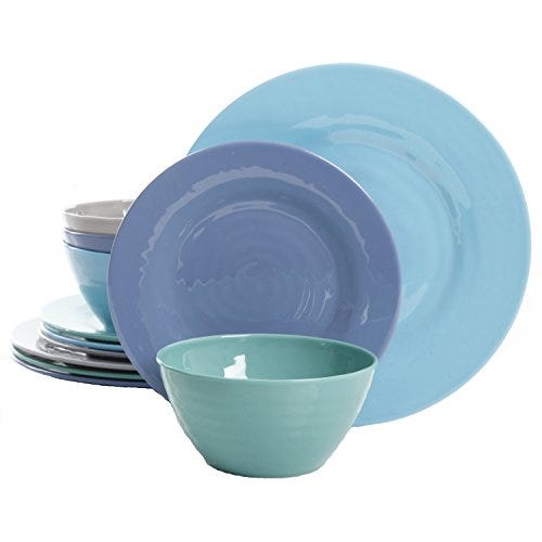 Gibson Brist 12-Piece Dinnerware Set