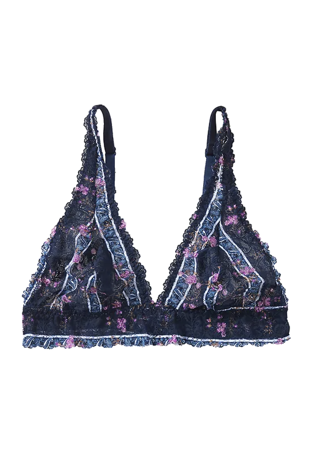 lace bralette with support