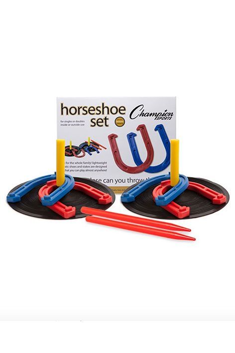 Champion Sports Rubber Horseshoe Set