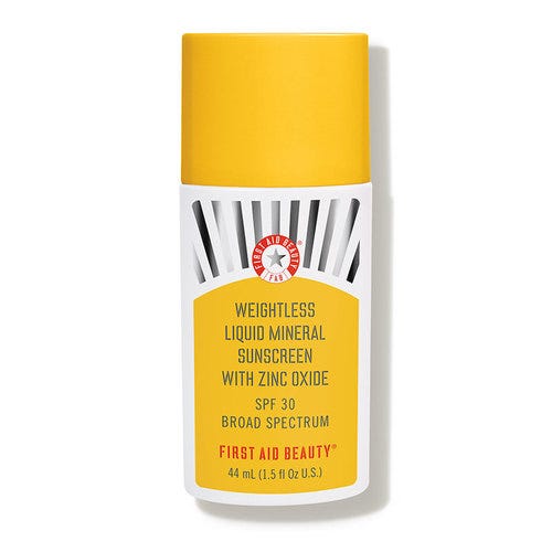 Weightless Liquid Mineral Sunscreen with Zinc Oxide