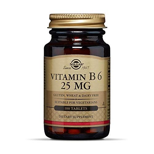Vitamin B6, 100 Tablets