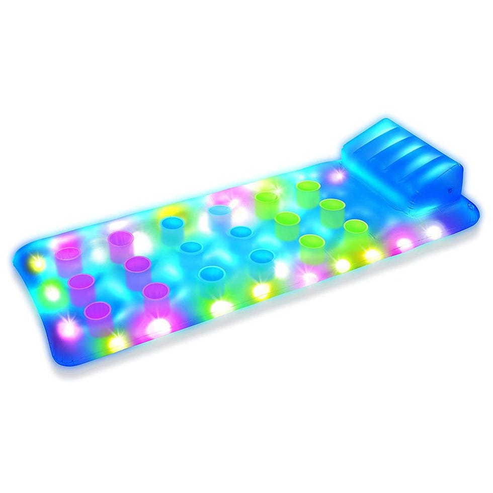 PoolCandy Deluxe Illuminated Pool Raft