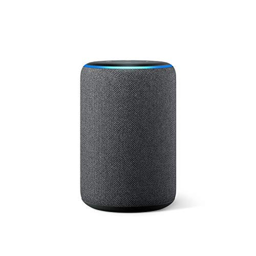 Echo Dot 3rd Gen - Smart speaker with Alexa - Charcoal Fabric 