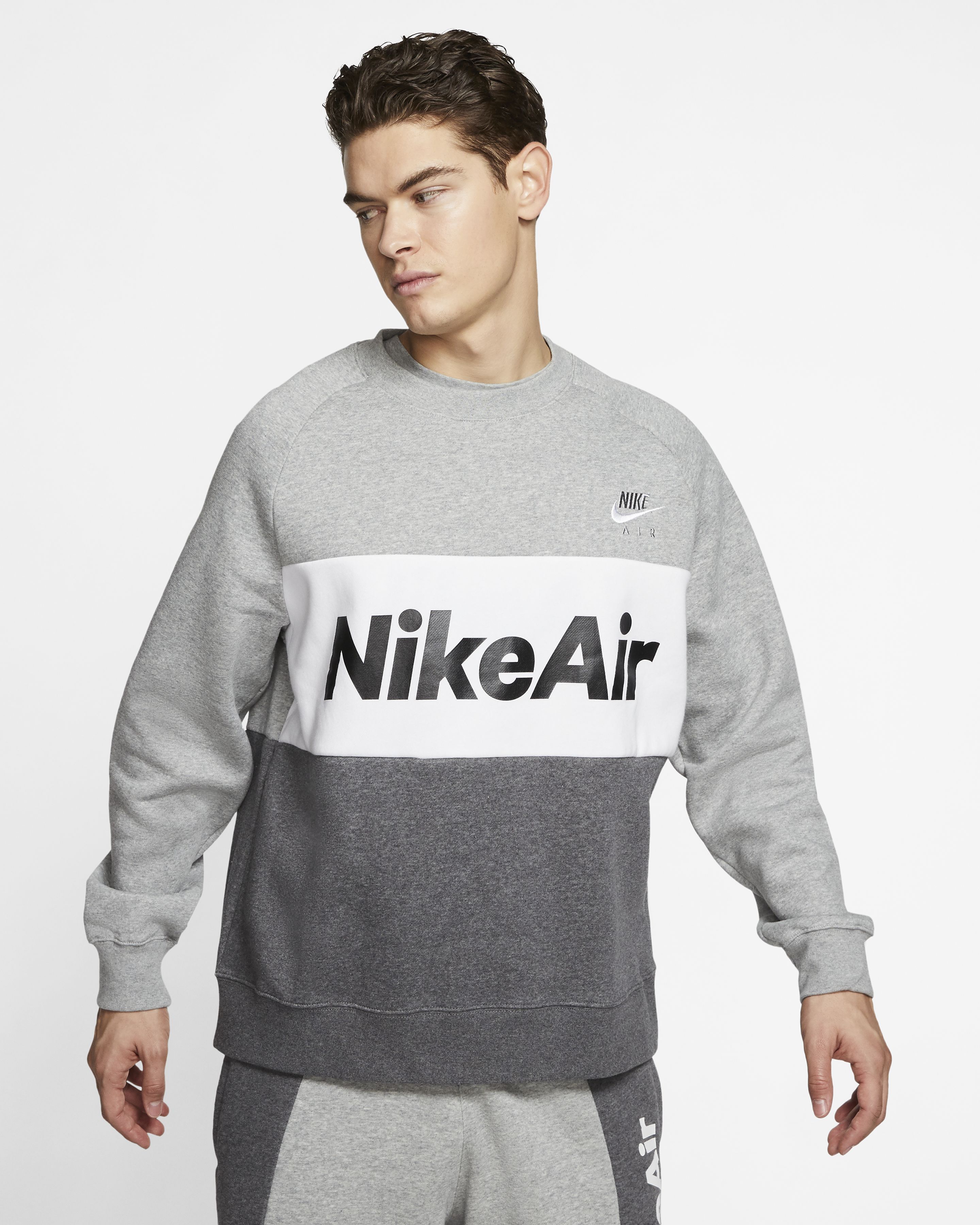 nike air cut and sew sweatshirt