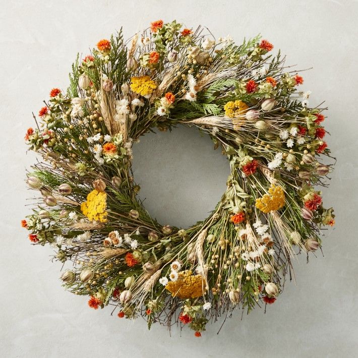 15 Gorgeous Wreaths To Enliven Your Fall Decor- Fall Wreath Ideas