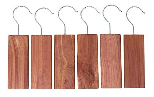 Cedar Blocks, Pack of 6, Natural Moth Repellent and Clothing Protection