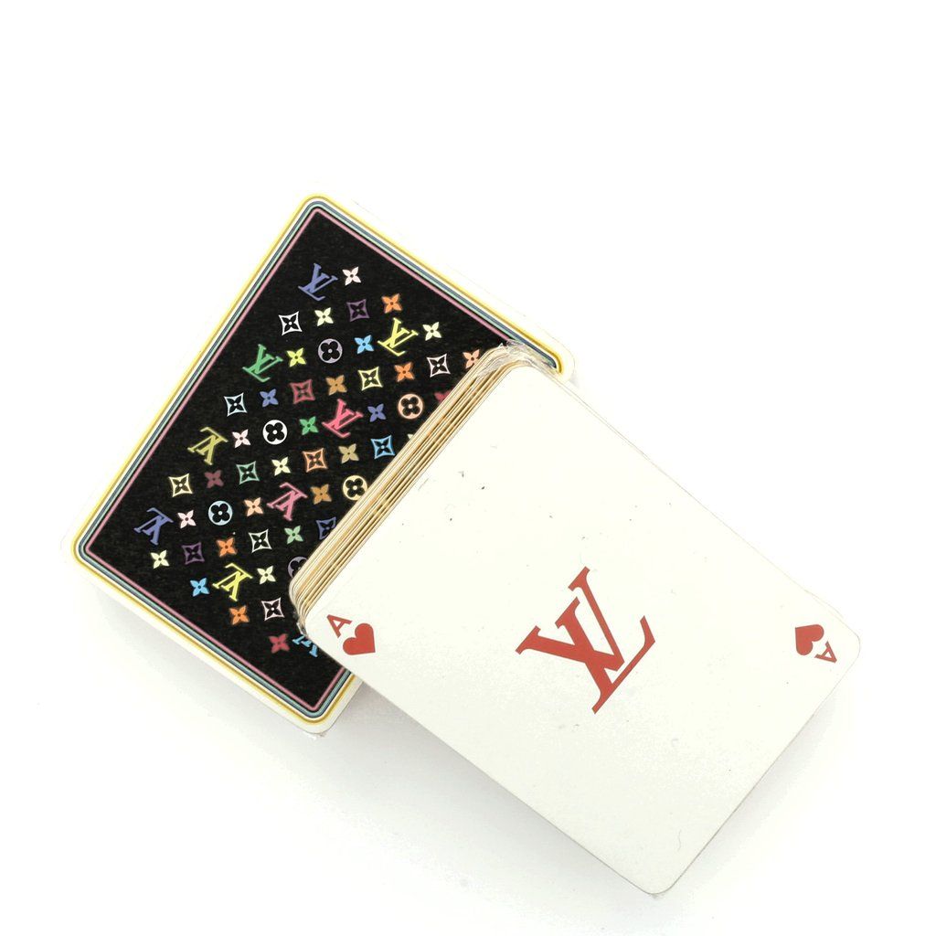 Set of Playing Monogram Cards
