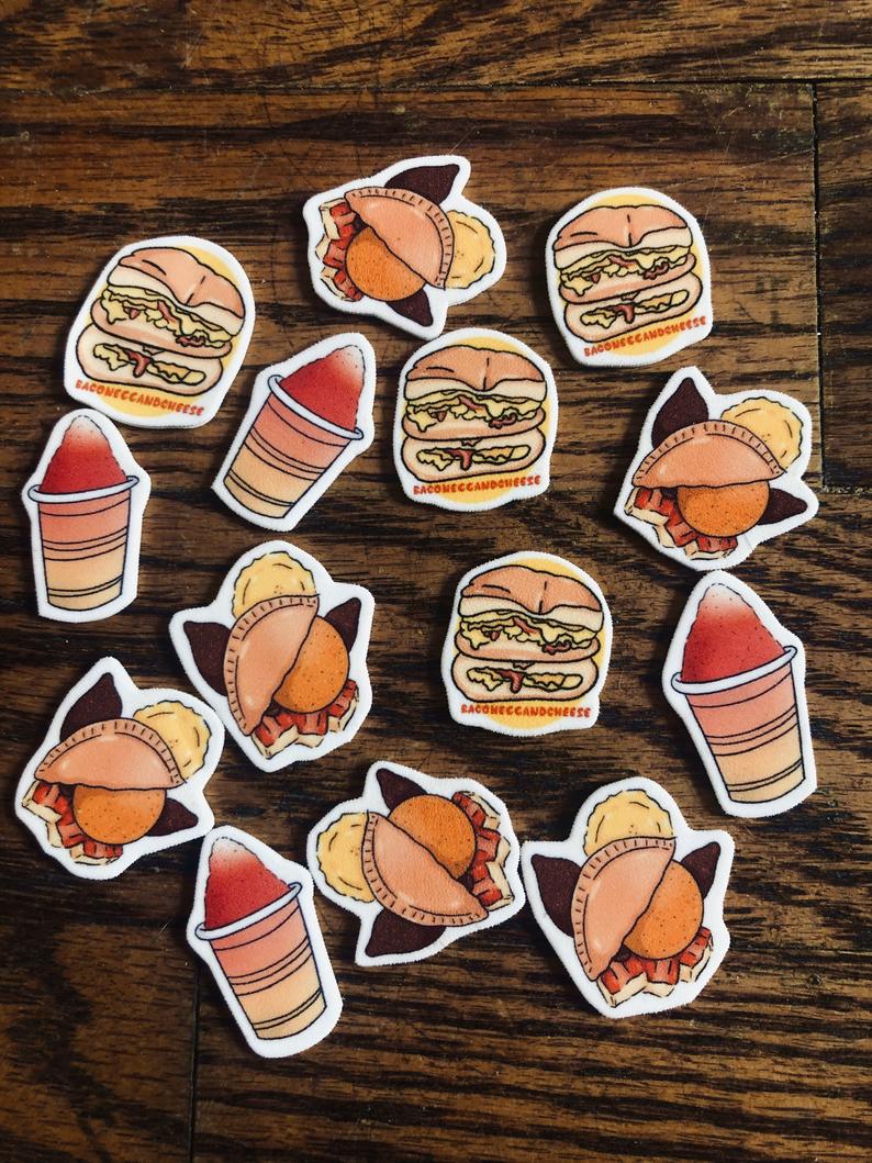 NYC Street Food Handmade Pins