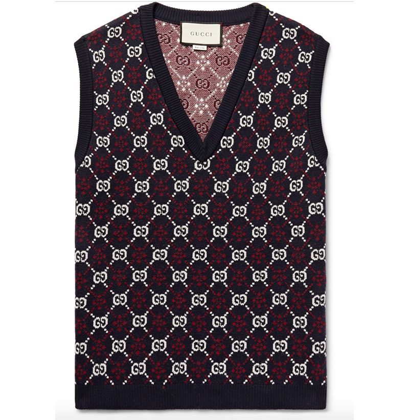 gucci sweater vest men