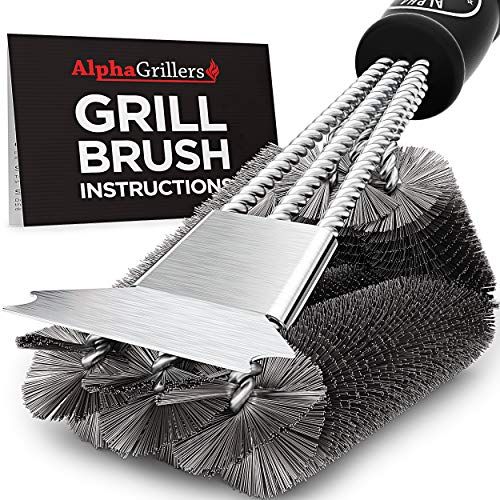 Alpha Grillers Grill Brush And Scraper