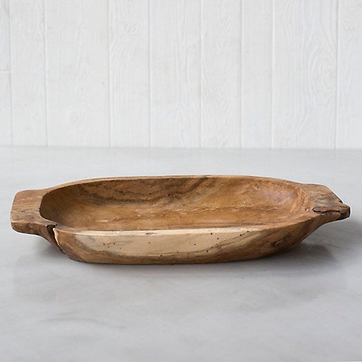 Teak Root Serving Platter
