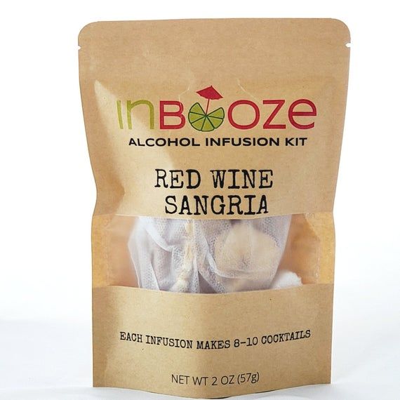 InBooze Red Wine Infusion Cocktail Kit