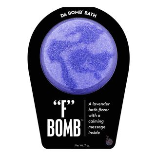 Da Bomb"F" Bath Bomb, Purple