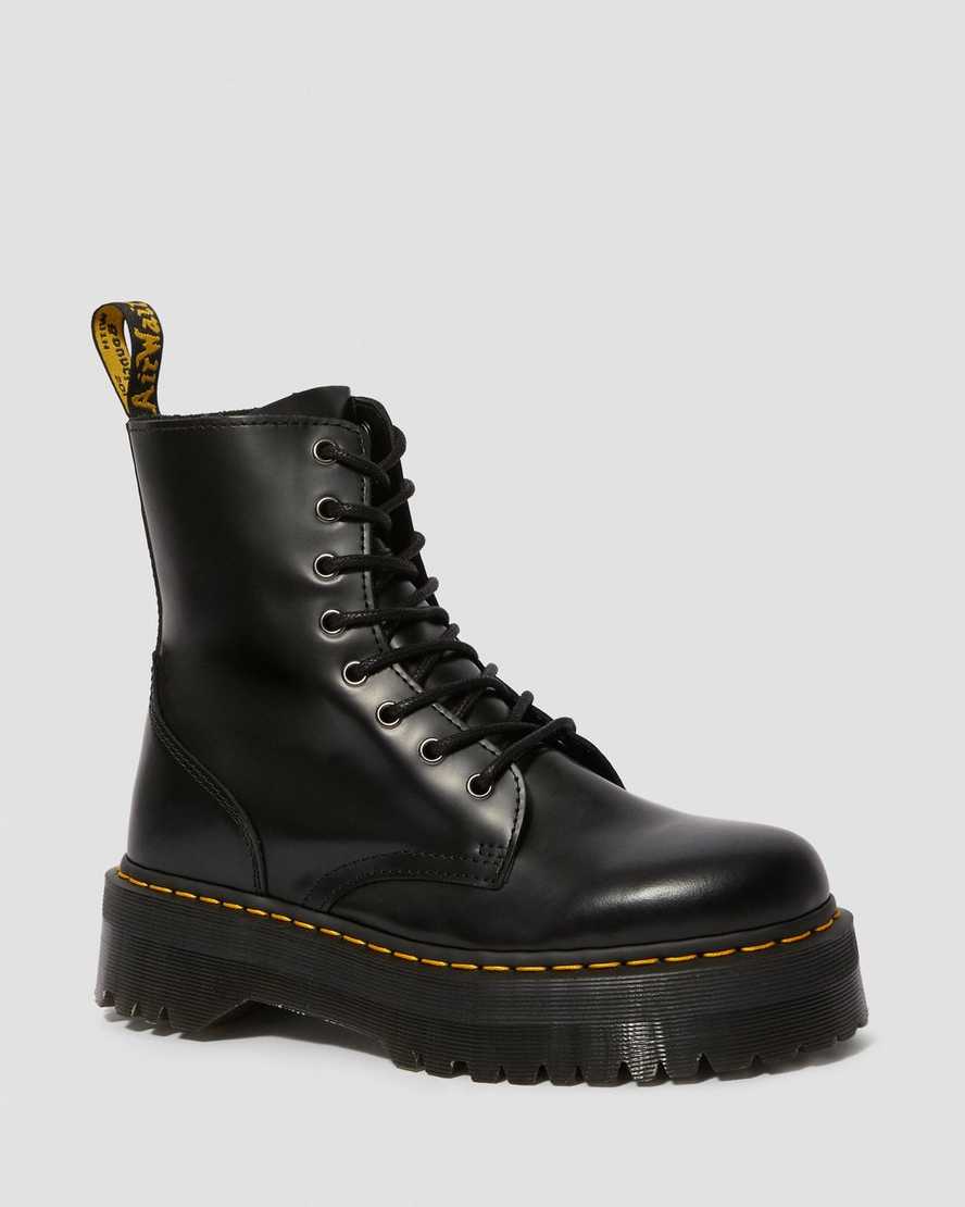 Botas de piel con plataforma Jadon
