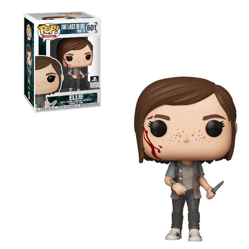Multicolor Funko Pop 3.75 inches Ellie Games: The Last of Us Part II 
