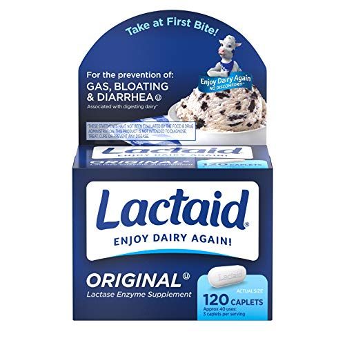 Original Strength Lactose Intolerance Relief Caplets