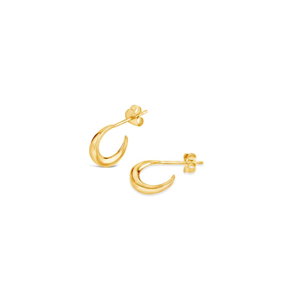 Bijou Tapering Hoops, £95