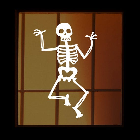 Reusable Halloween Window Clings 