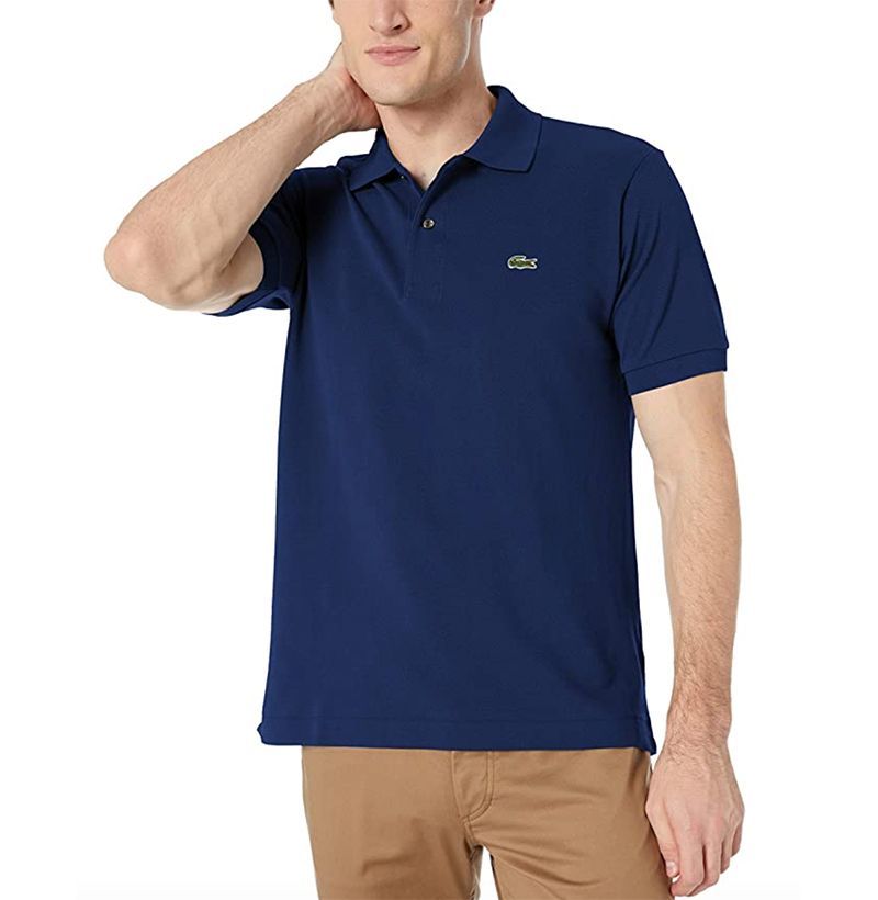 Short-Sleeve Pique Polo Shirt