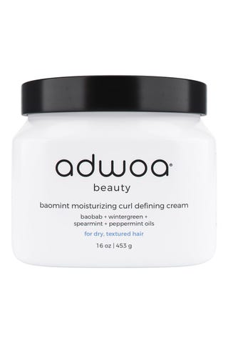 Adwoa Beauty Baomint Moisturizing Curl Defining Cream 