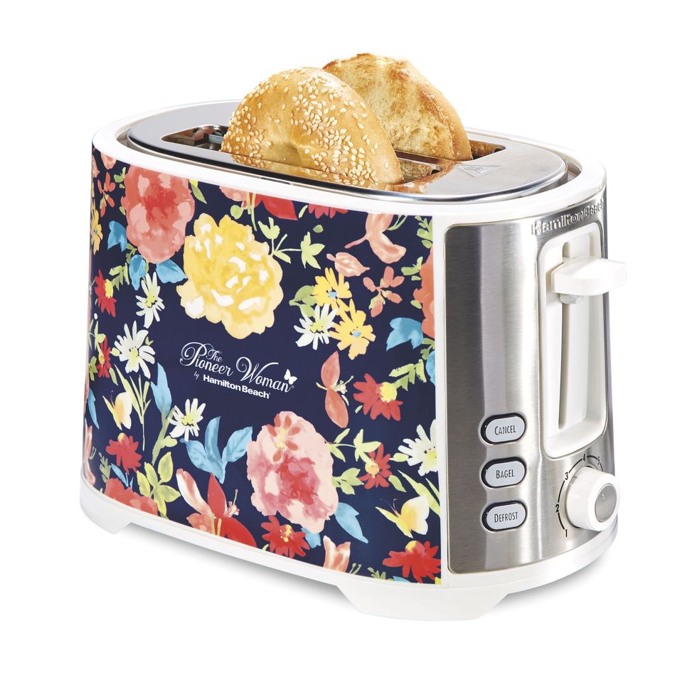 Floral 2-Slice Toaster