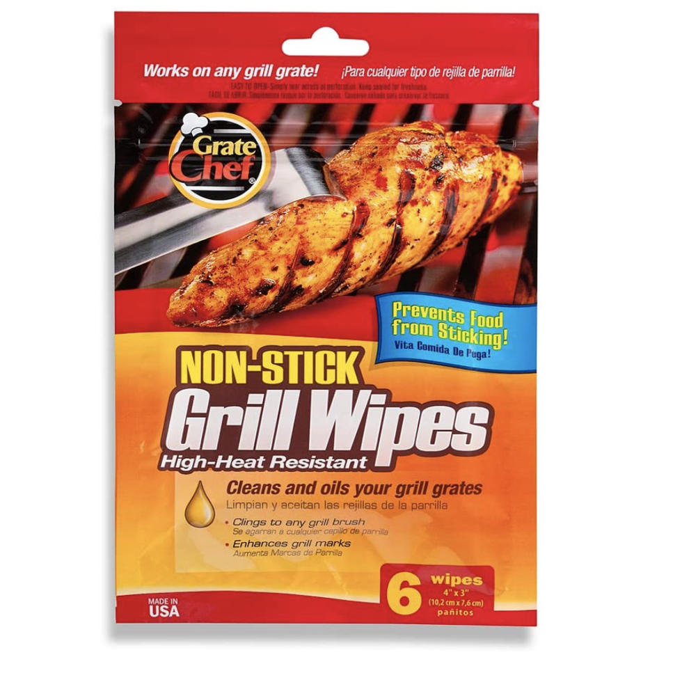 Grate Chef Non-Stick Disposable Grill Wipes