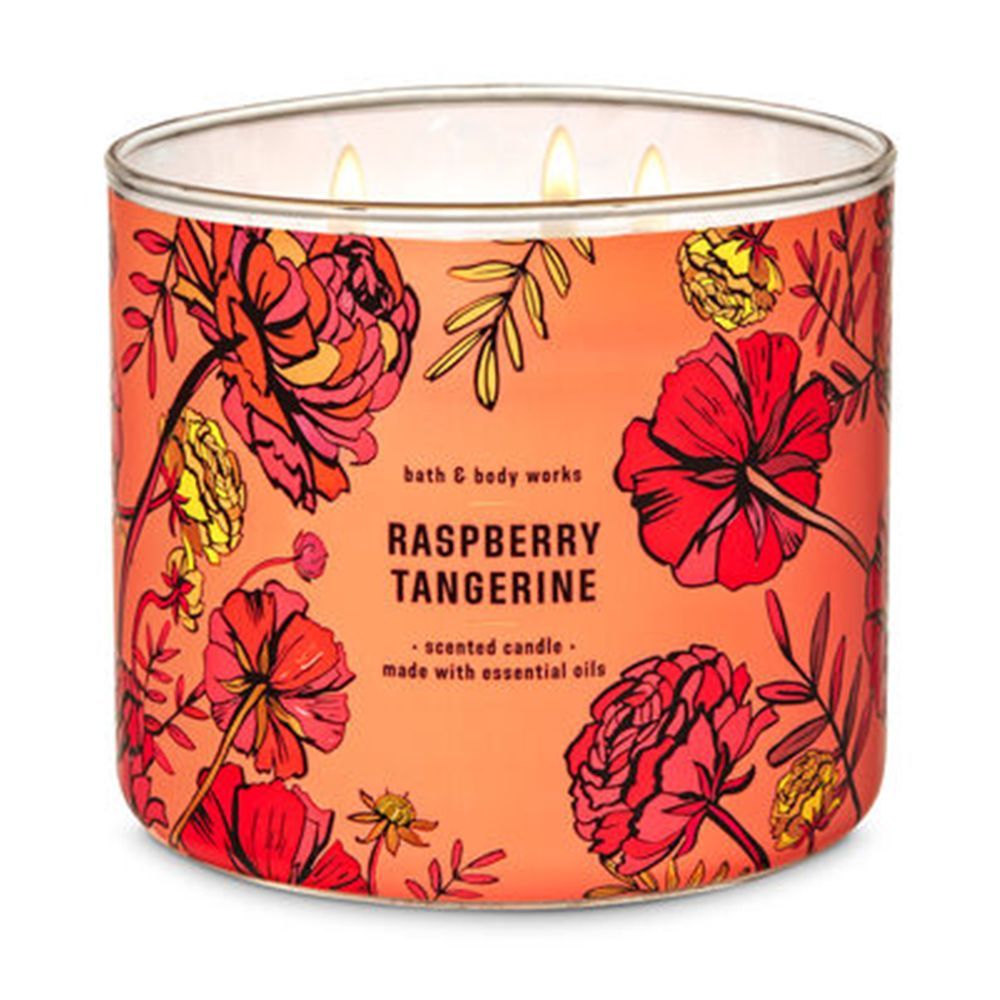 Raspberry Tangerine 3-Wick Candle