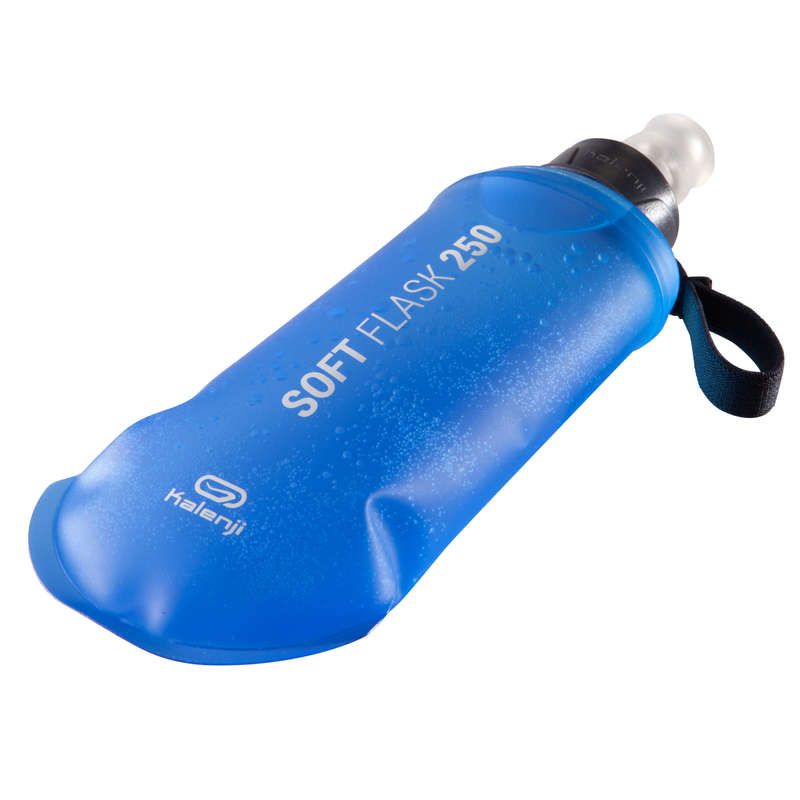 Sportline Running Reflective Hydration Belt with 4 Mini-Water Bottles 