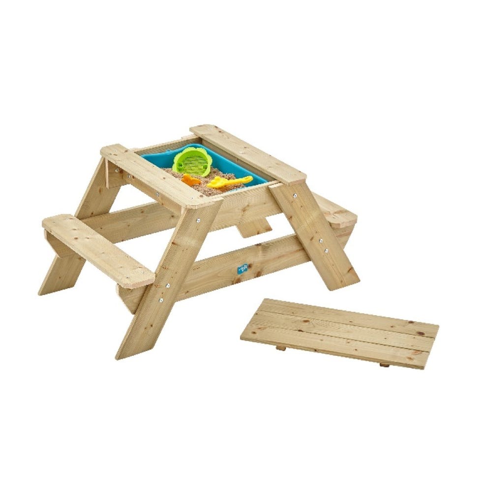 TP Toys Early Fun Wooden Picnic Table Sandpit