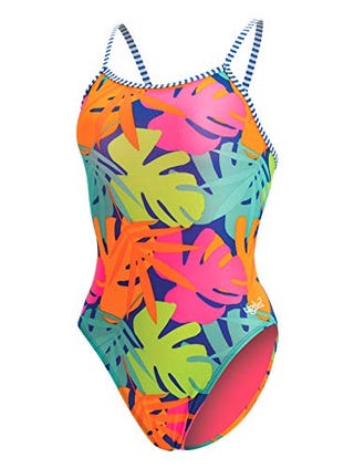 Uglies "Tropic Time" Double Strap Back Swimsuit"Tropic Time" Double Strap Back Swimsuit