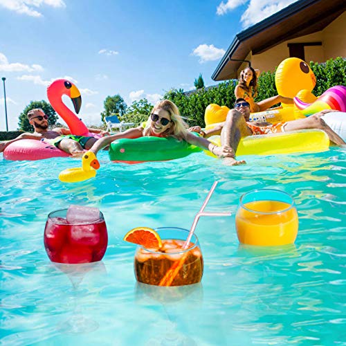 YLOVAN Floating Wine Glasses 