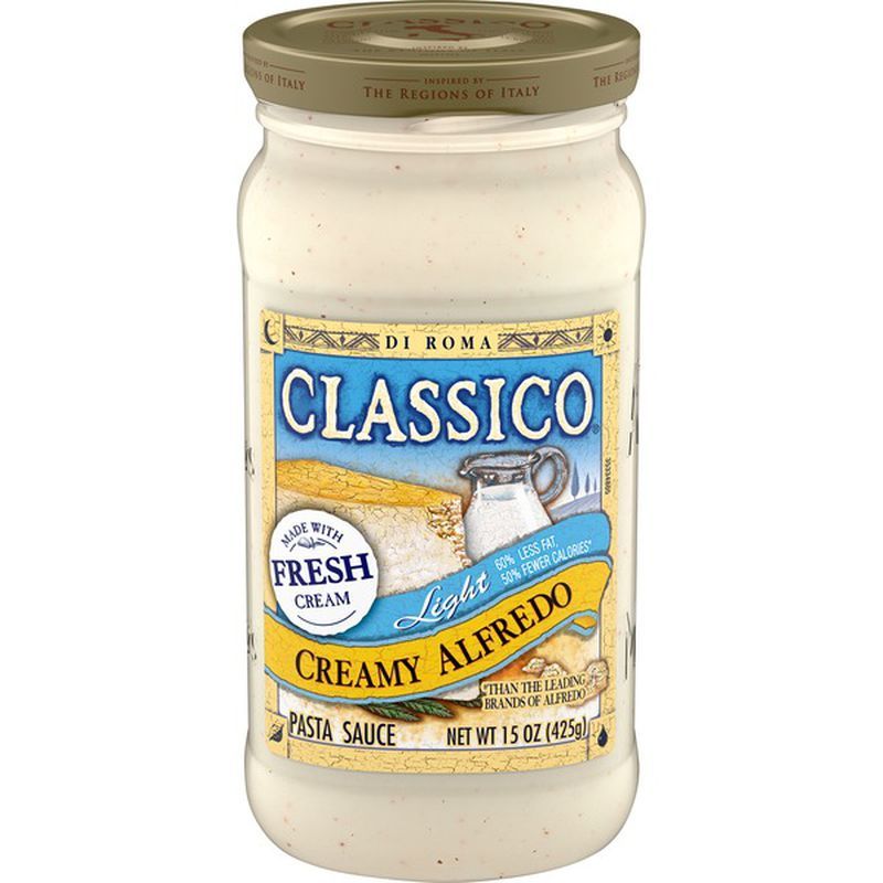 Light Creamy Alfredo Pasta Sauce