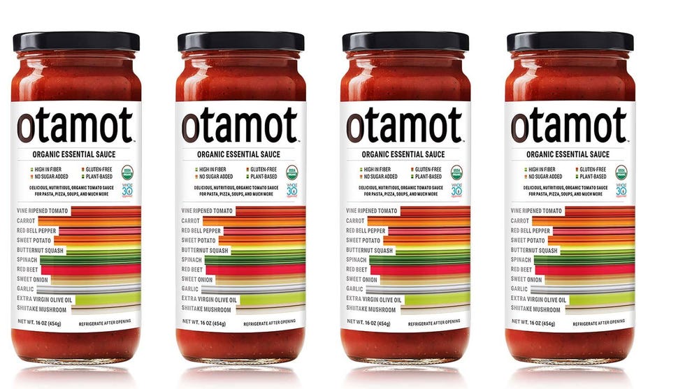 Organic Mixed Sauce 4-Pack with Pizza Sauce - Otamot Foods