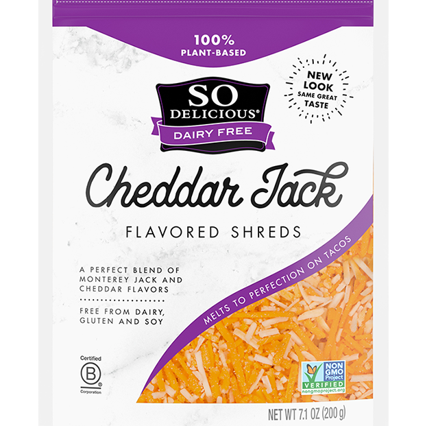 So Delicious Dairy-Free Cheddar Jack Flavored Shreds