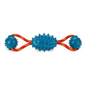 Ruffer and Tuffer Tug Of War Rope and Chew Dog Toy